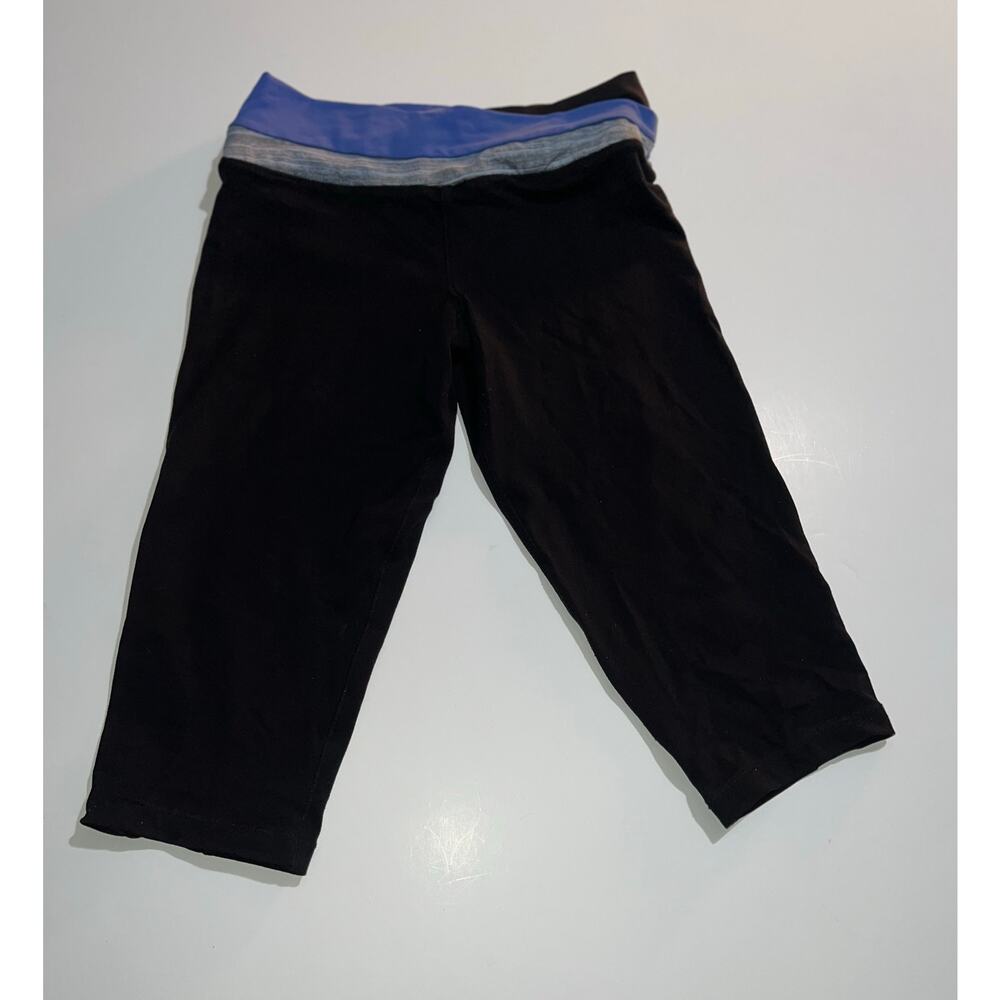 Calvin Klein performance black & blue capris leggings - Picture 8 of 9